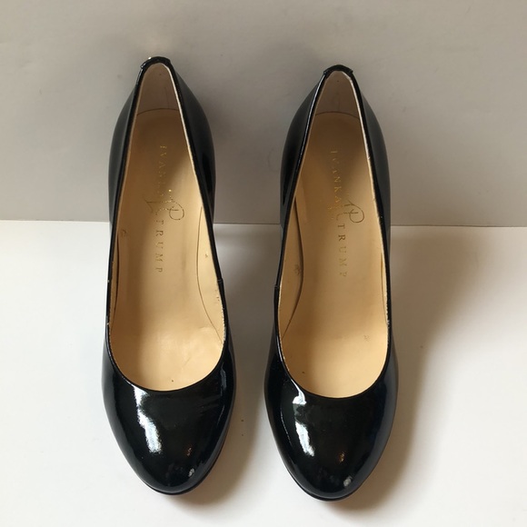 Ivanka Trump Janie Pumps in Black Patent Size 5.5 - Picture 2 of 11